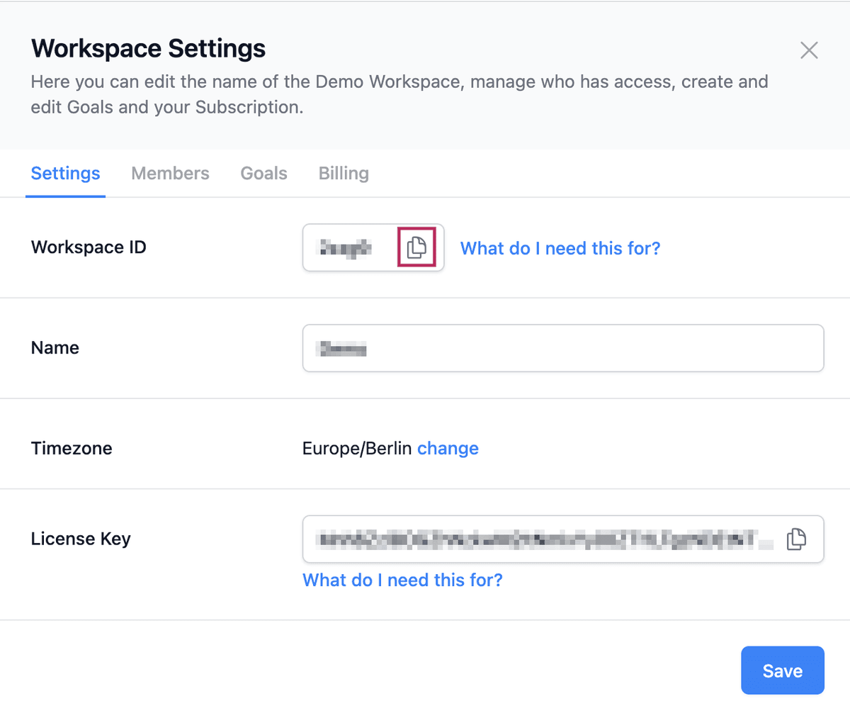 How to find the Settings