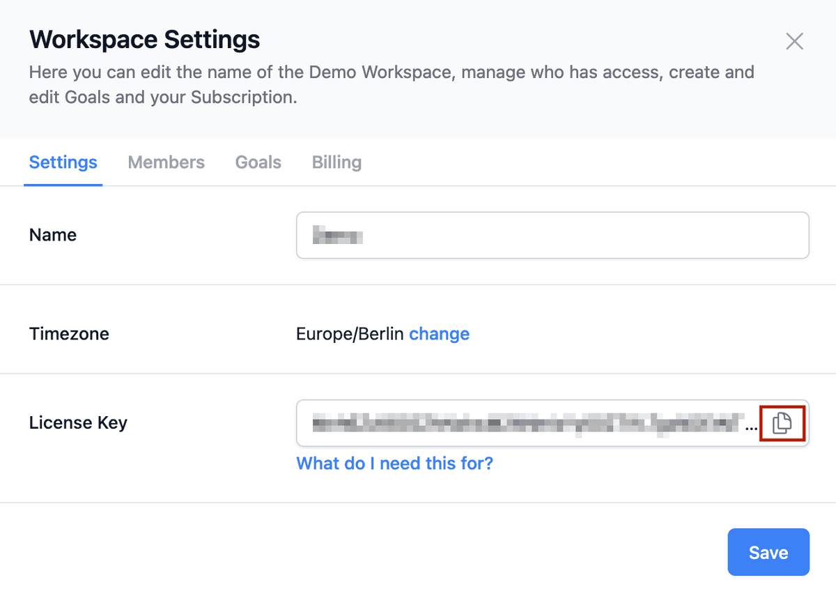 How to find the Settings